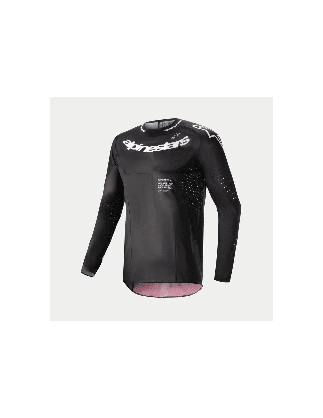 Maglia Alpinestars Supertech Ward BLACK RED BERRY