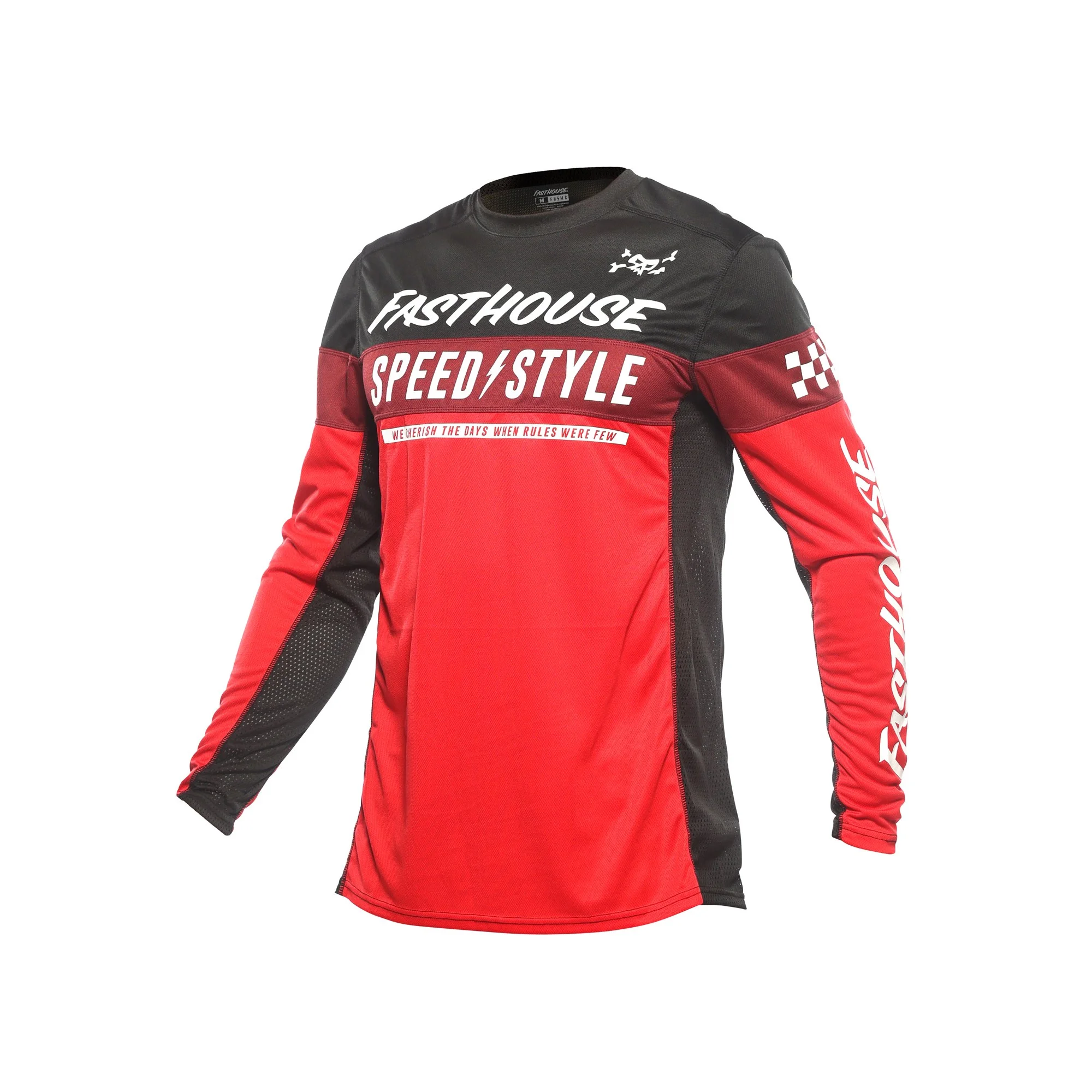 Maglia Fasthouse Grindhouse 24.2 Akin red/black