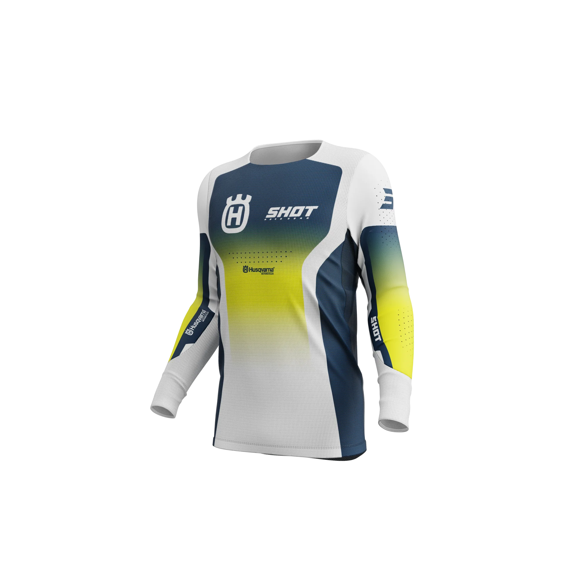 Maglia Shot Aerolite Husqvarna Blu 2025