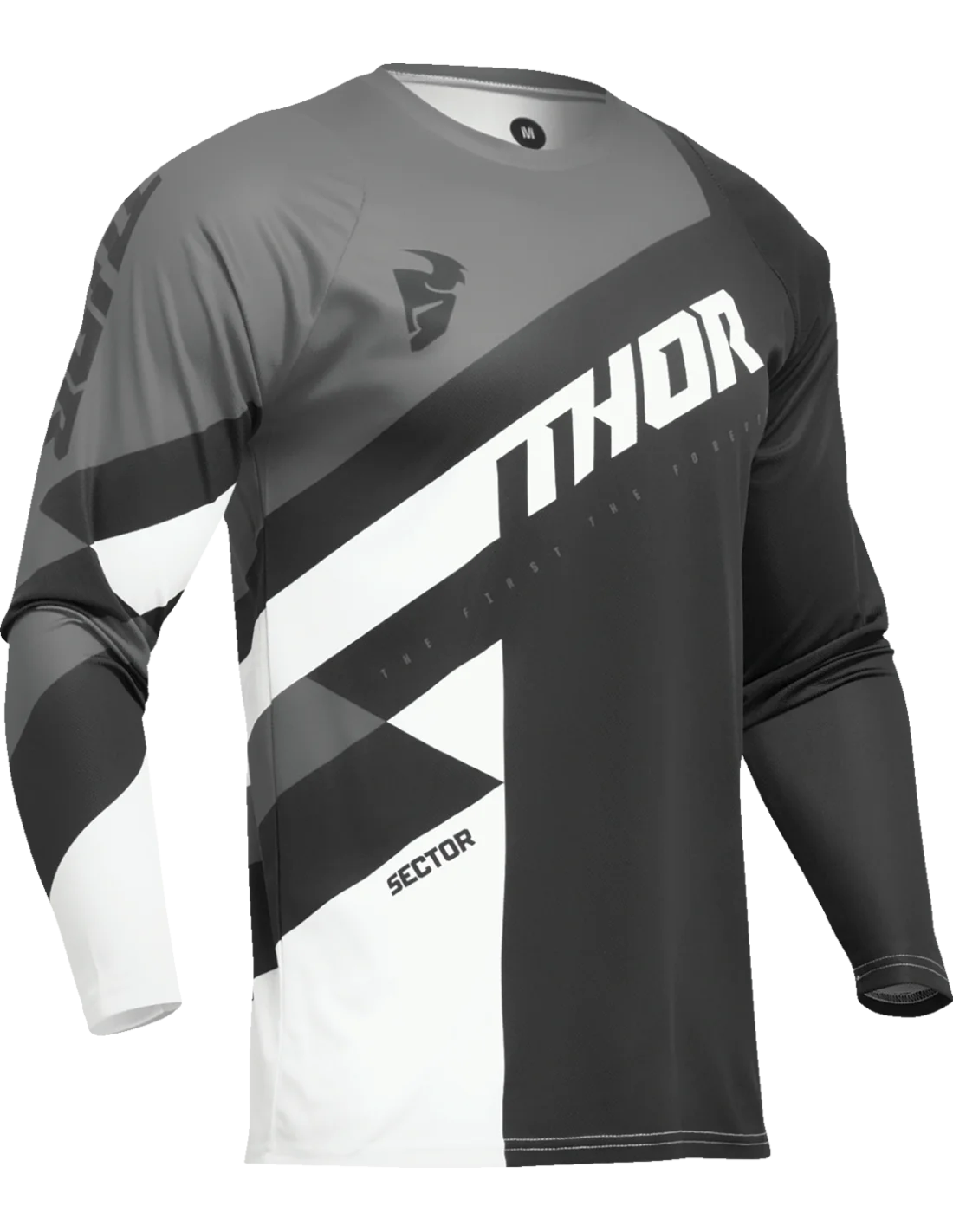 Maglia Thor Sector Checker Nera grigia