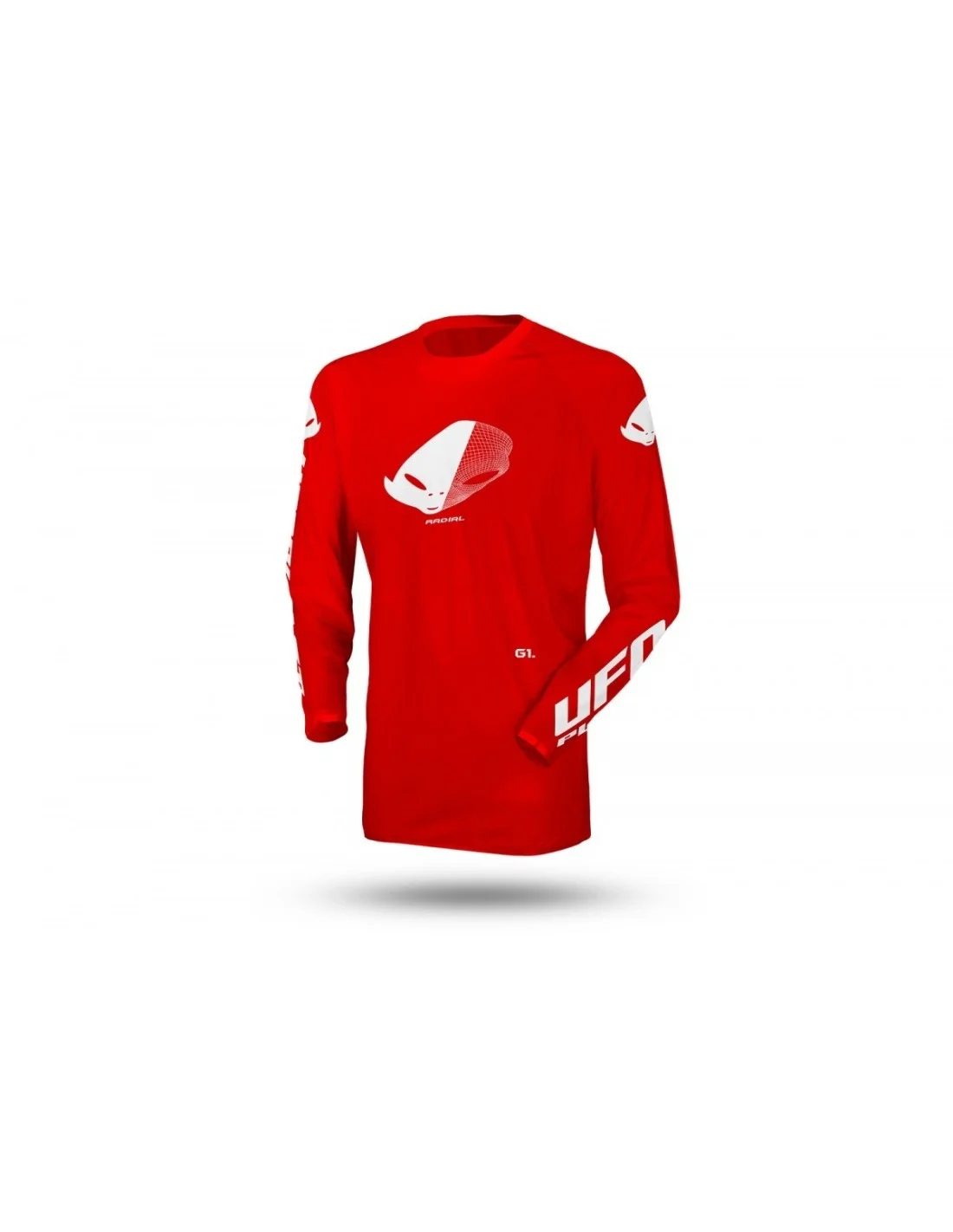 Maglia UFO Slim Radial Rossa 2024