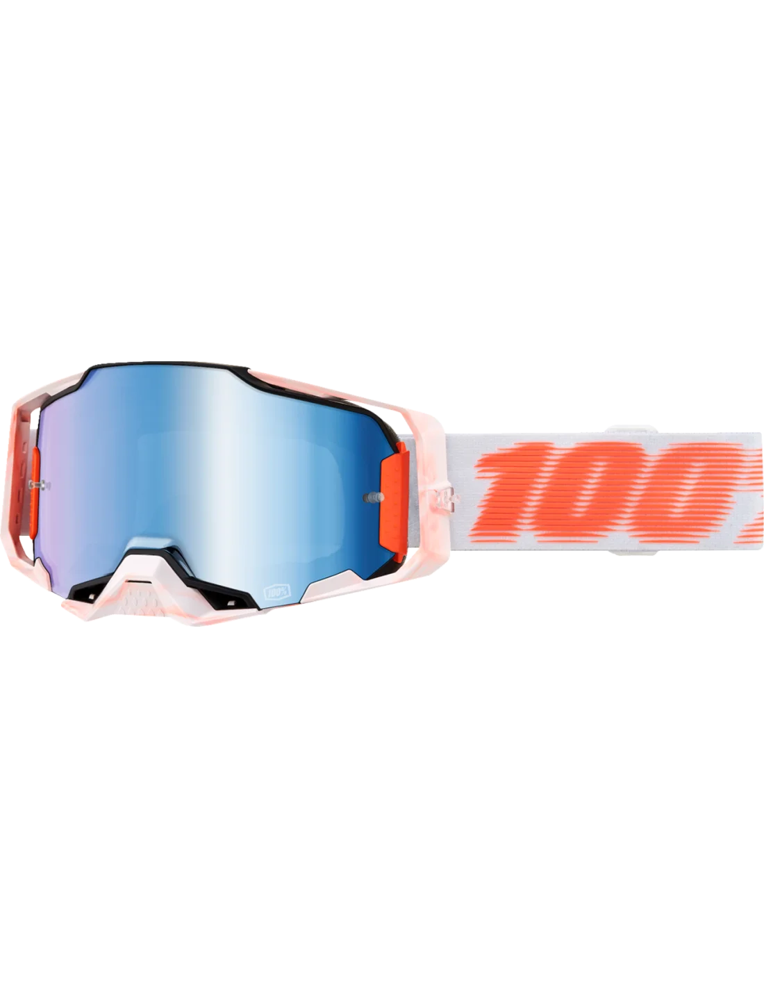 Maschera 100% Armega Tubular Mirror Blu