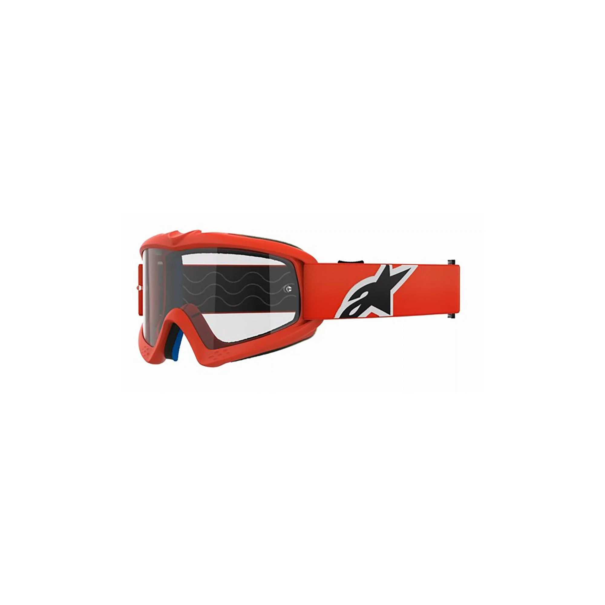 Maschera Alpinestar Vision Corp Youth Arancio| Clear Lens