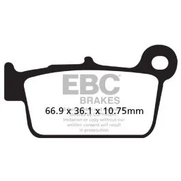 EBC MXS367 BRAKE PAD MXS-SERIES SINTERED METAL