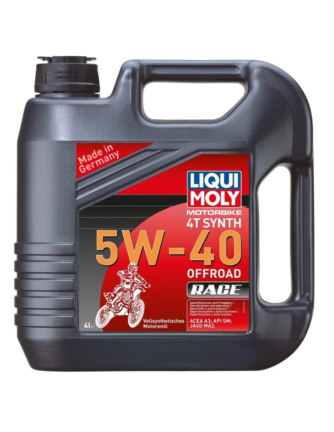 Olio motore Liqui Moly 4T Synth 5W-40 Offroad Race 1L