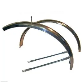 parafanghi 24 per pieghevole inox