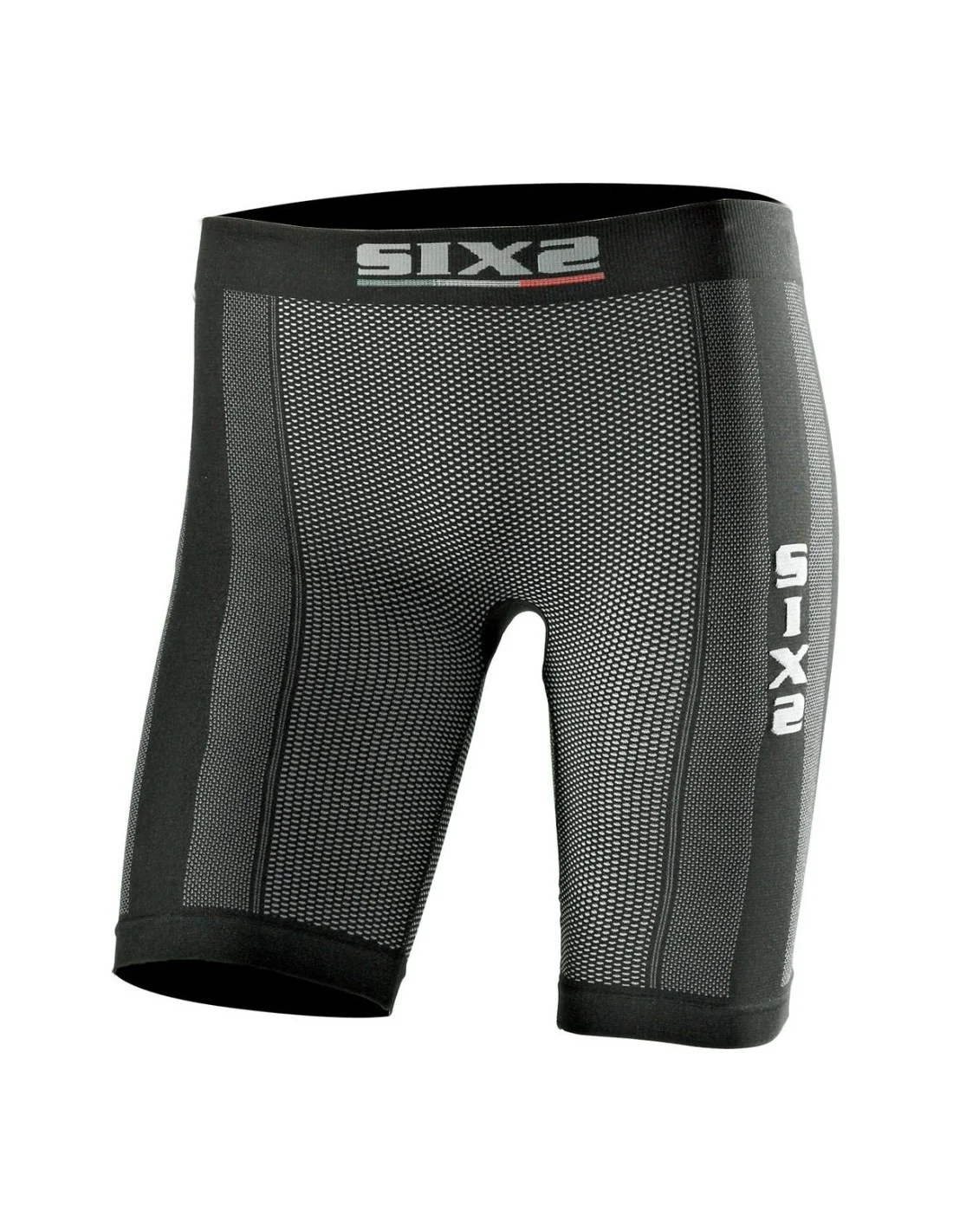 Pantaloncini Kids Carbon SIXS Neri Carbonio