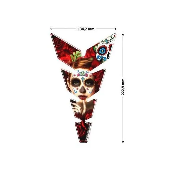 Paraserbatoio Puig modello moon arancione - cod. 9139t - protegge la moto da graffi e raggi uv.