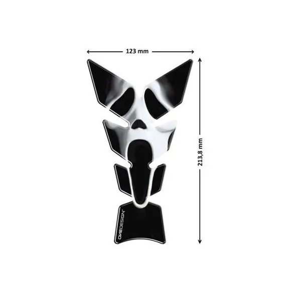 Paraserbatoio Puig modello scream nero - cod. 9602n - protegge la moto da graffi e raggi uv.