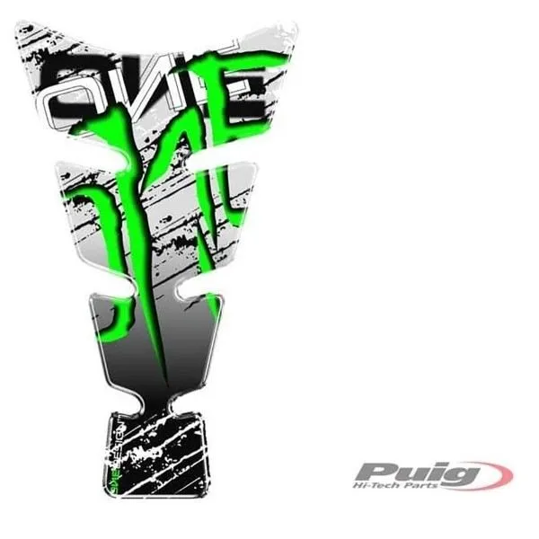 Paraserbatoio Puig modello spirit ii verde - cod. 9140v - protegge la moto da graffi e raggi uv.