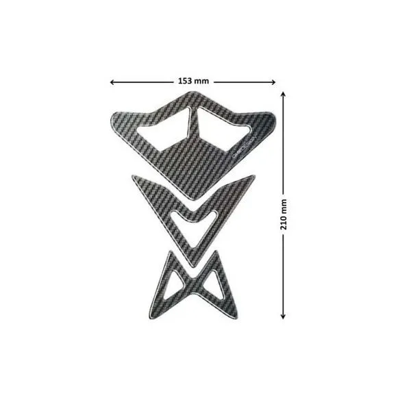 Paraserbatoio Puig modello sun carbon look - cod. 4512c - protegge la moto da graffi e raggi uv.