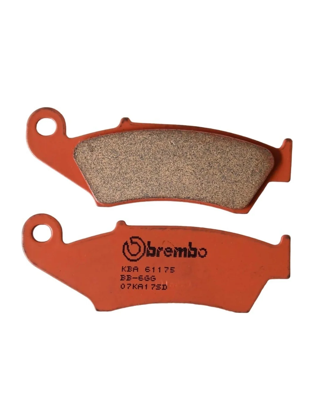 Pastiglie freno Brembo Rosse mescola SD | Anteriori