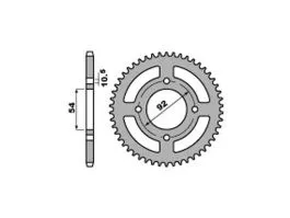 PBR 4570 CORONA TRASMISSIONE PASSO 420 / 60 DENTI IN FERRO