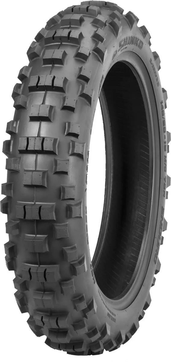 Pneumatico gomma copertone 18" Shinko modello Enduro 216 HX Hard misure 140/80-18 70R TL