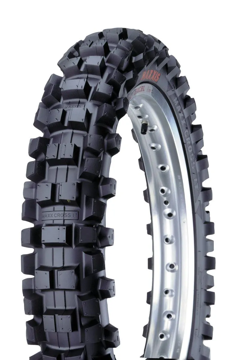 Pneumatico gomma copertone 14" Maxxis modello MAXXCROSS IT Minicross competizione M7305 misure 90/100-14 49M