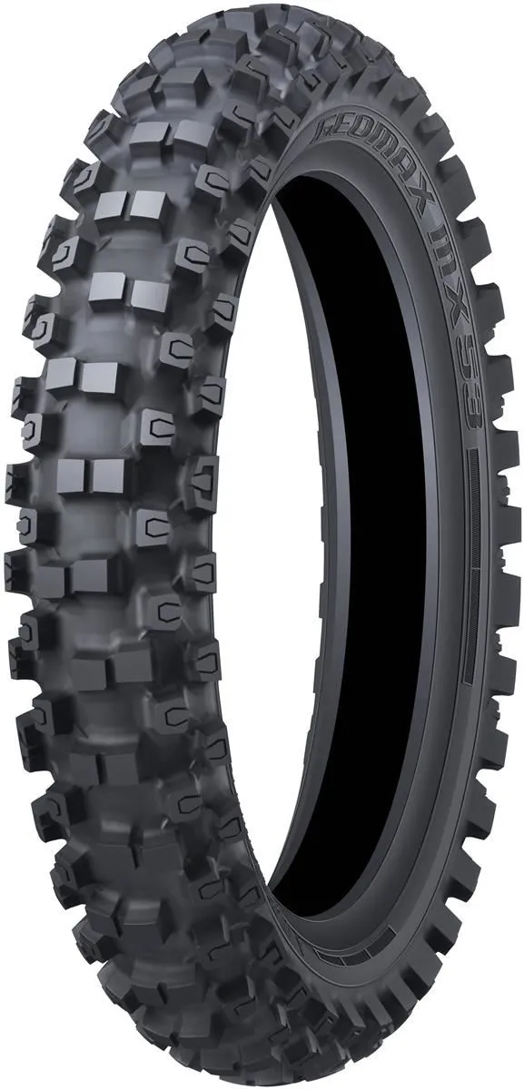 Pneumatico gomma copertone 19" Dunlop 120/90-19 Geomax MX-53 Motocross Terreni Intermedi Posteriore (1 Gomma)