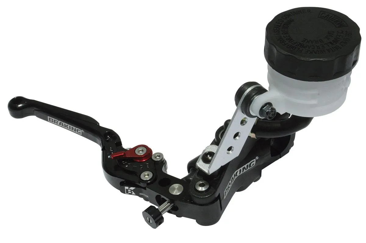 Pompa freno radiale Braking 16x20 RS-B1 leva snodata nera