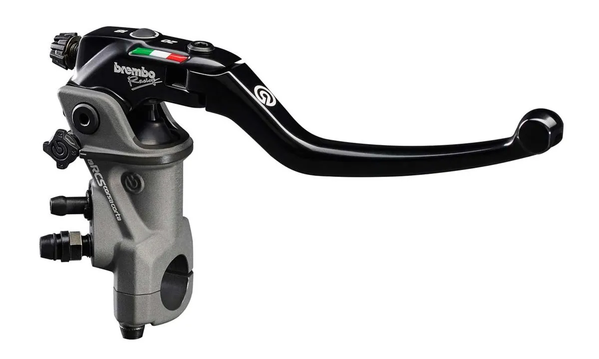 Pompa freno radiale Brembo Racing 19 RCS CORSA CORTA - con leva snodata - interasse regolabile 18-20