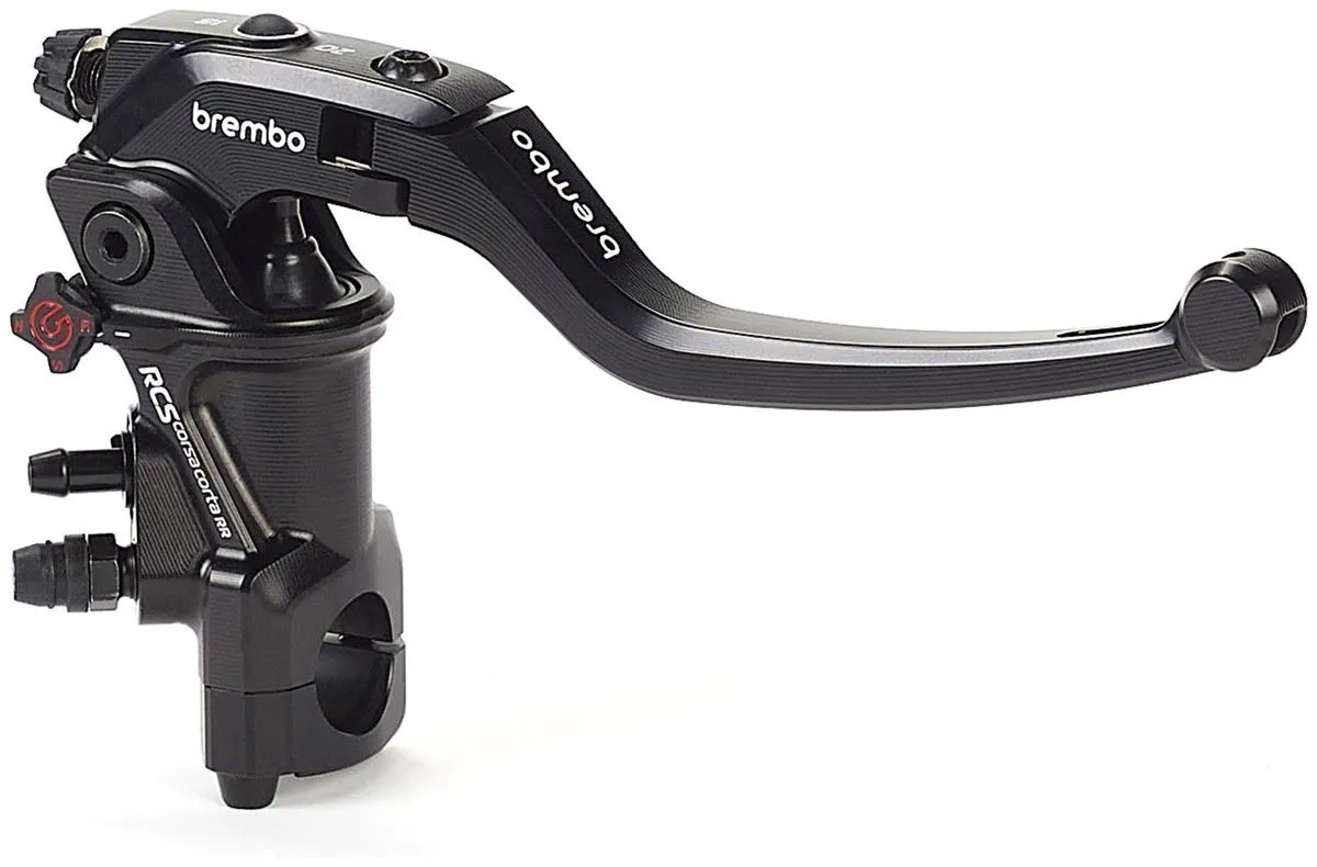 Pompa freno radiale Brembo Racing 19 RCS CORSA CORTA RR - con leva snodata - interasse regolabile 18-20