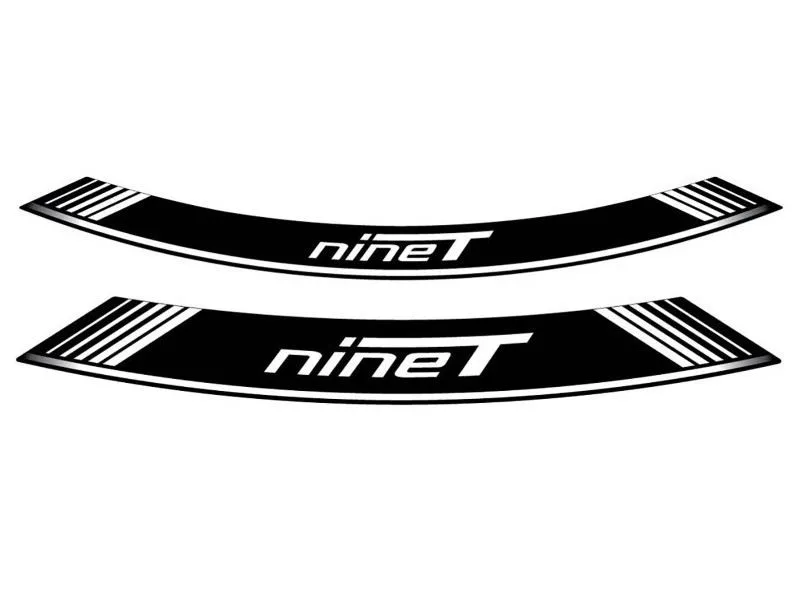 Profili ruota Puig bmw r nine t bianco - il set consiste di 8 strisce adesive - cod. 9133b