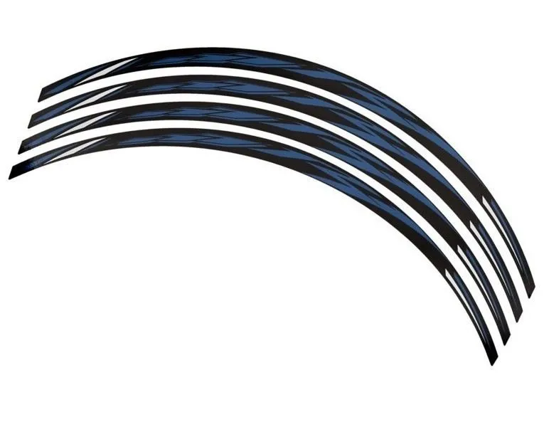 Profili ruota Puig yamaha yzf-r1 blu - il set consiste di 4 strisce adesive - cod. 5123a