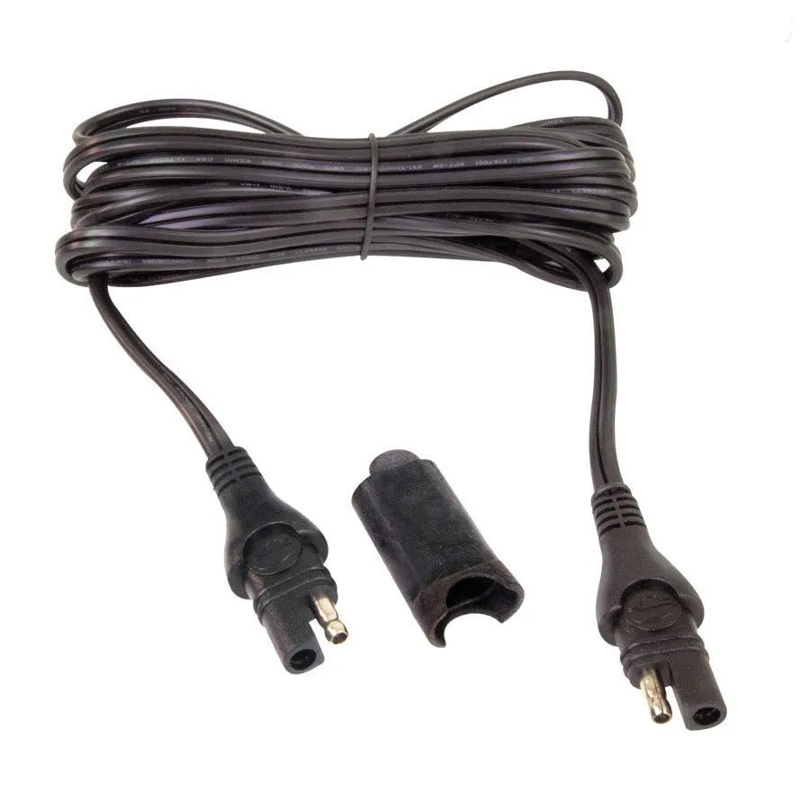 Prolunga impermeabile da 1,8 metri per caricabatterie auto e moto TecMate Optimate Cable O-03 con connettori SAE