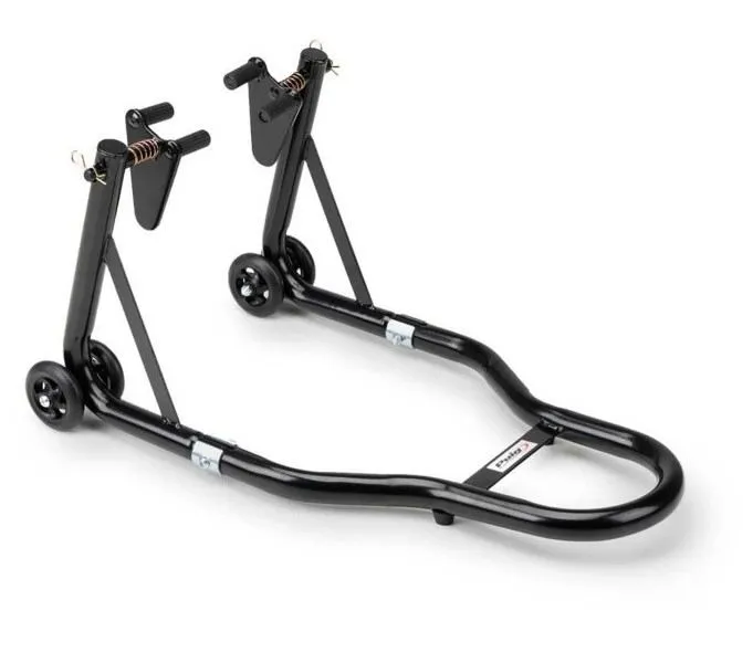 puig cavalletto anteriore nero - provvisto di 4 ruote in nylon.