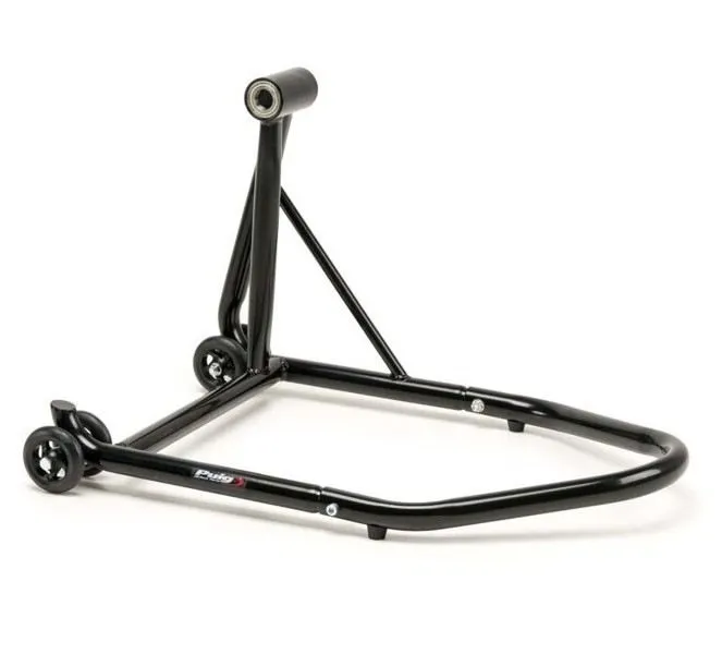 puig cavalletto posteriore monobraccio lato destro nero - include assi di diametro 53 mm.-cod.22028n