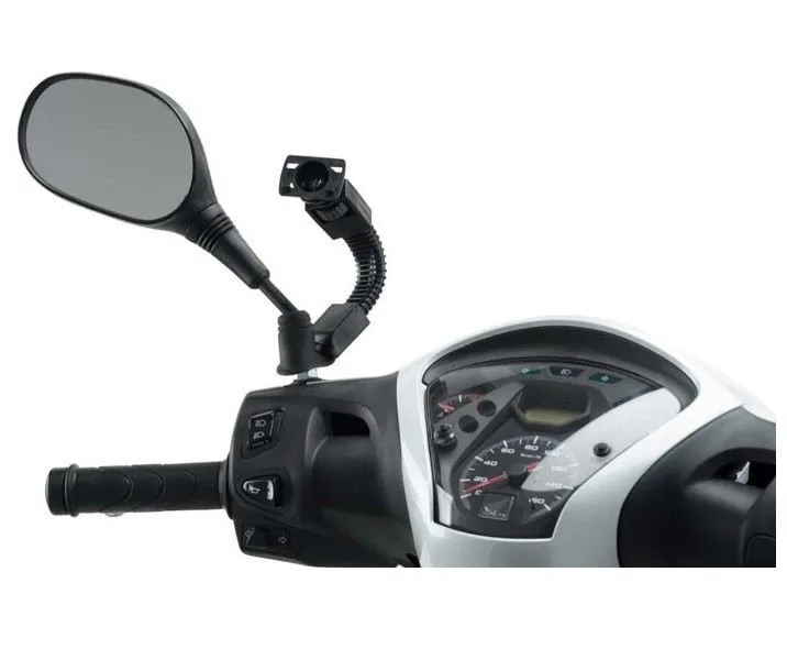 puig supporto per la base dello specchietto retrovisore per fissaggio cover cellulare nero - cod. 3532n - supporto con fori per