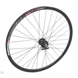 Ruota 29 MTB anteriore nera per freno a disco