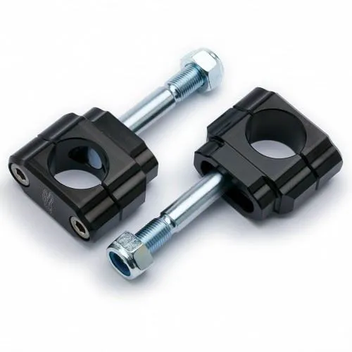 Risers Renthal per manubrio da 28mm in ergal ricavati dal pieno 5mm offset per modelli Off-road Yamaha