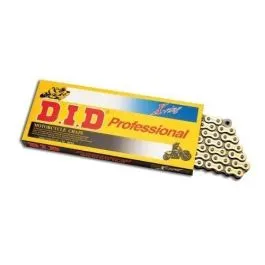 Catena 525VX (G&B) 124 maglie oro (rivetto)