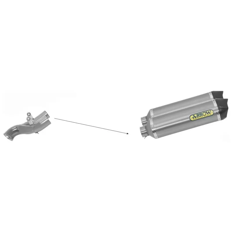 Scarico Arrow Exhaust KTM 950 Supermoto