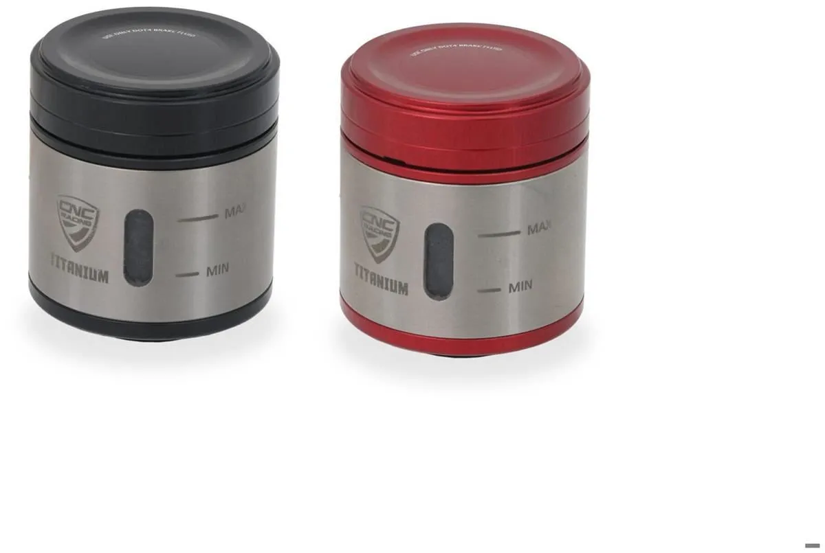 Serbatoio olio 12 ml per freno posteriore o frizione Titanio CNC Racing