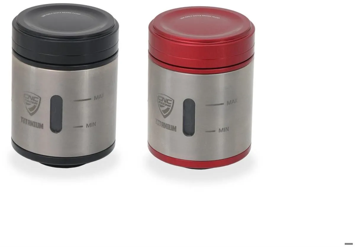 Serbatoio olio 25 ml per freno anteriore Titanio CNC Racing