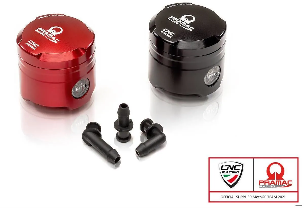 Serbatoio olio freno 25 ml MONOCHROME tre beccucci PRAMAC RACING Limited Edition CNC Racing
