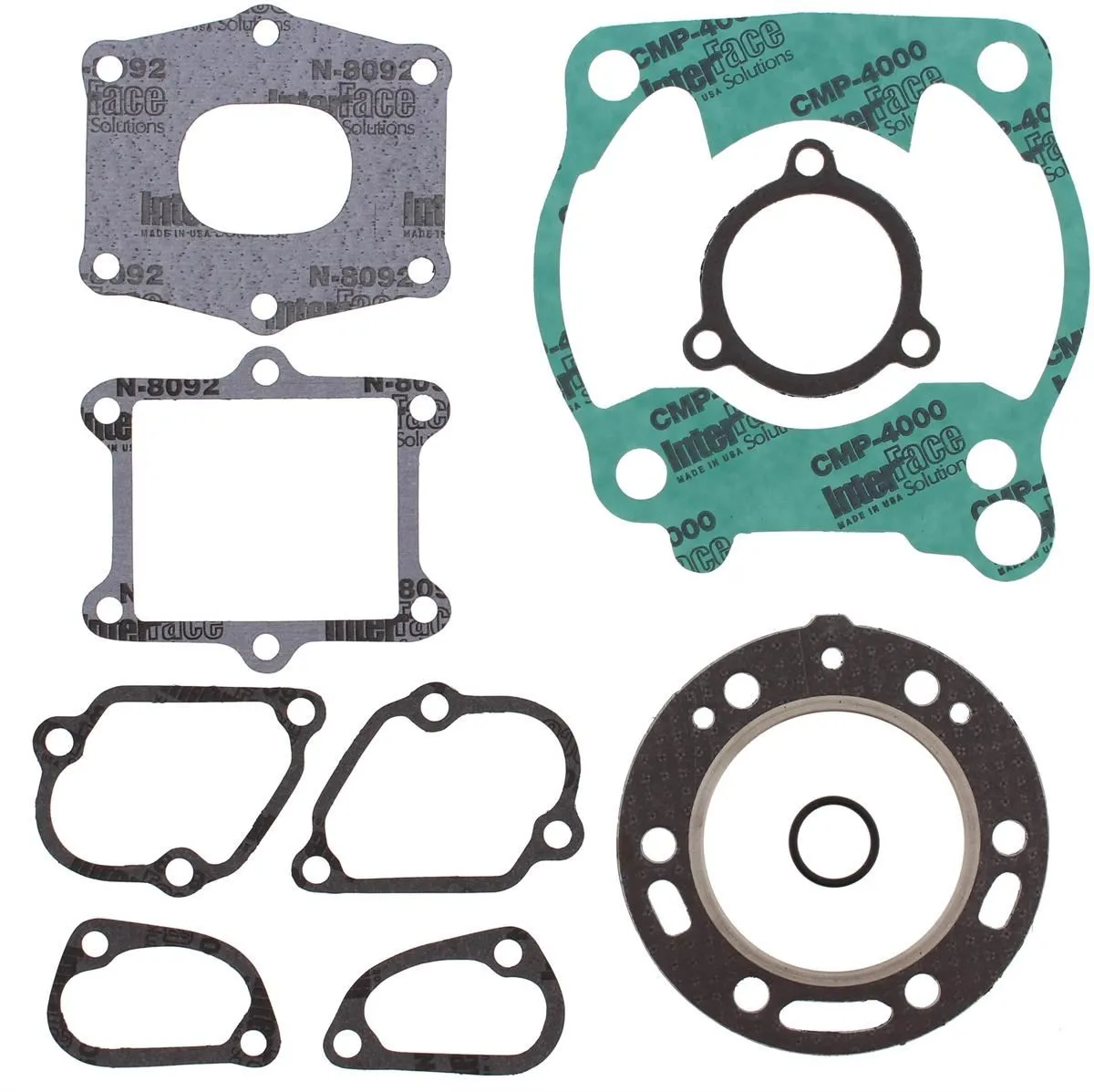 Serie Smeriglio Vertex serie guarnizioni revisione cilindro (senza paraoli) Top End per Honda CR 250 1988