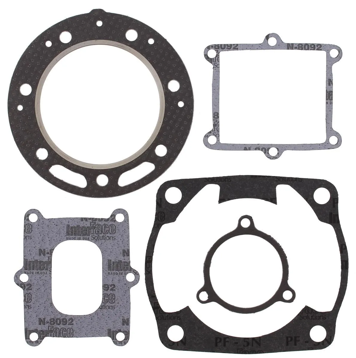 Serie Smeriglio Vertex serie guarnizioni revisione cilindro (senza paraoli) Top End per Honda CR 500 R 85-88