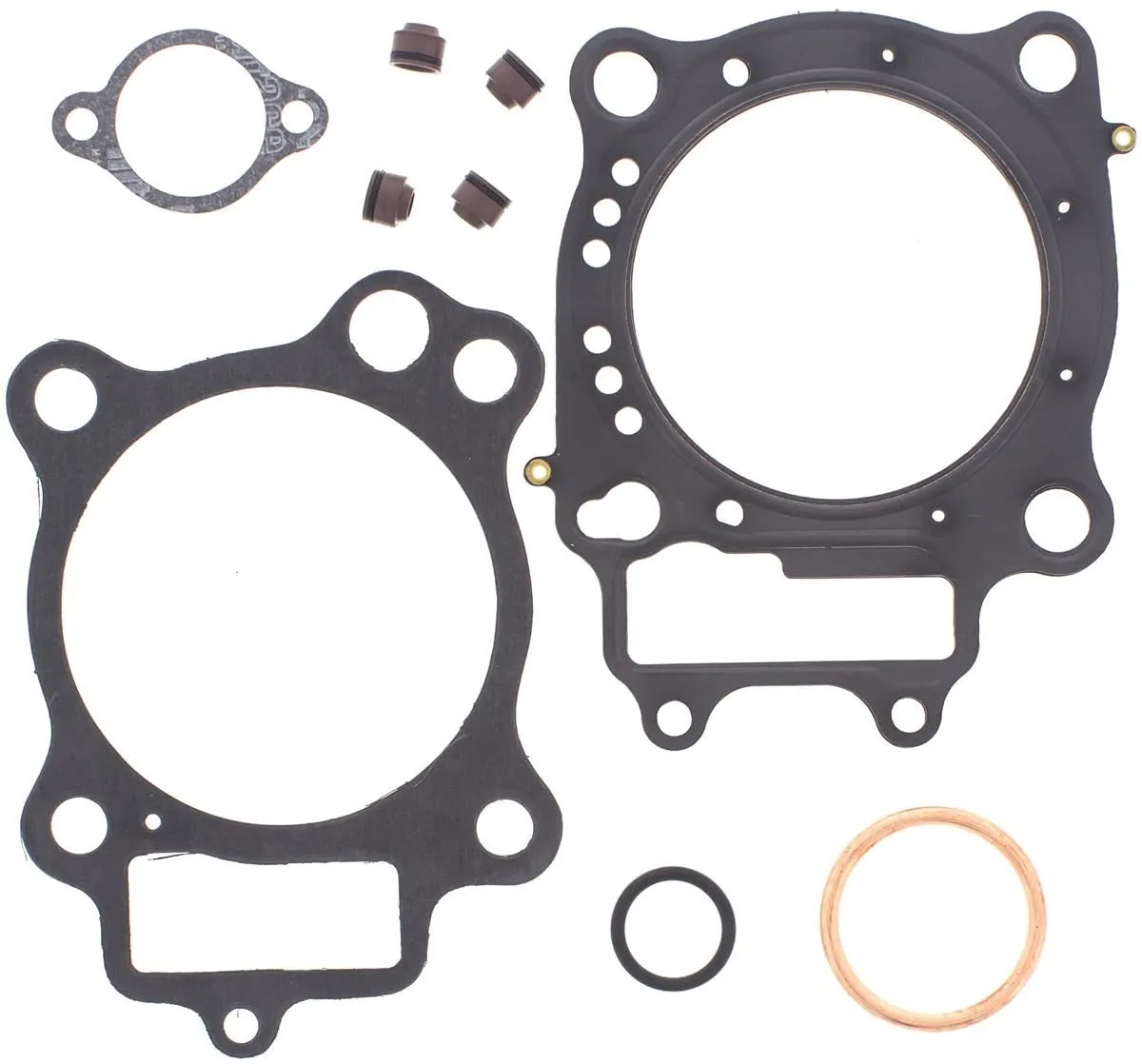 Serie Smeriglio Vertex serie guarnizioni revisione cilindro (senza paraoli) Top End per Honda CRF 250 R 04-07