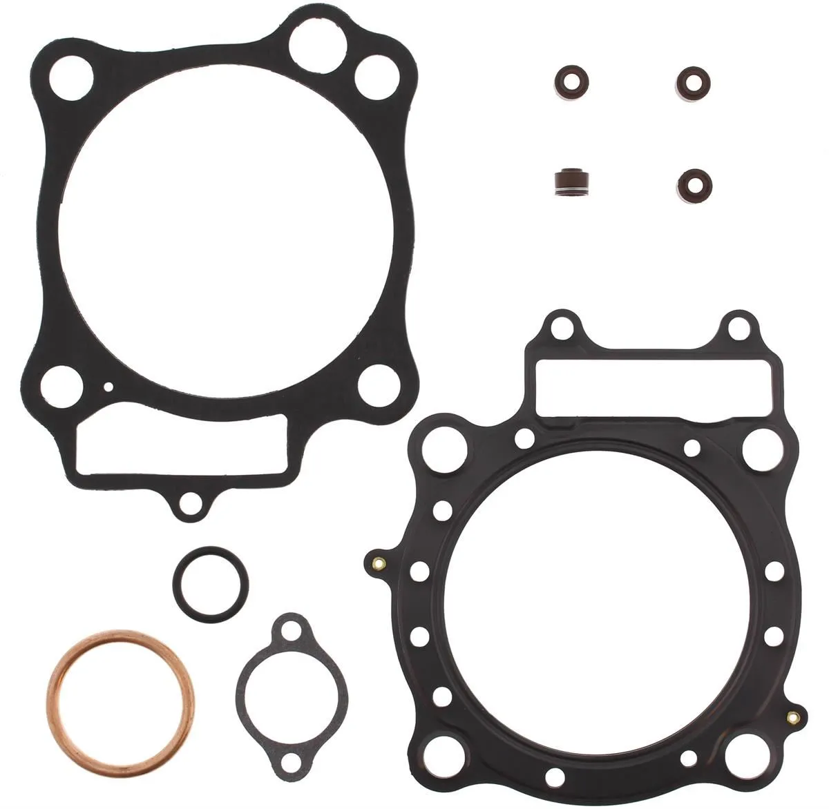 Serie Smeriglio Vertex serie guarnizioni revisione cilindro (senza paraoli) Top End per Honda CRF 450 R 07-08