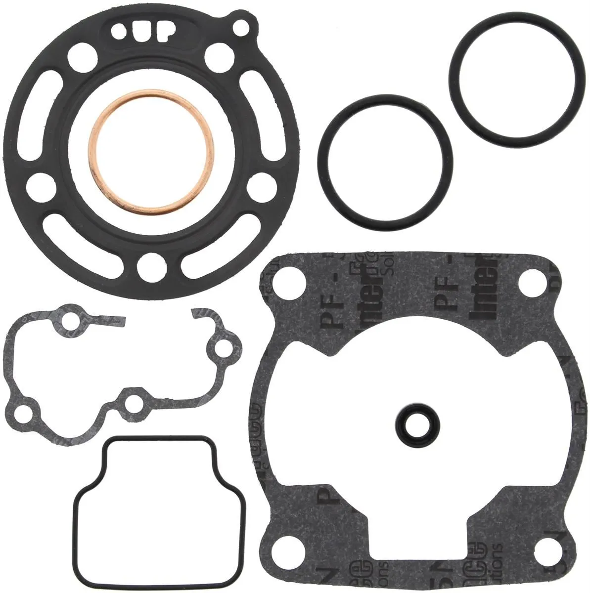 Serie Smeriglio Vertex serie guarnizioni revisione cilindro (senza paraoli) Top End per Kawasaki KX 80 98-00