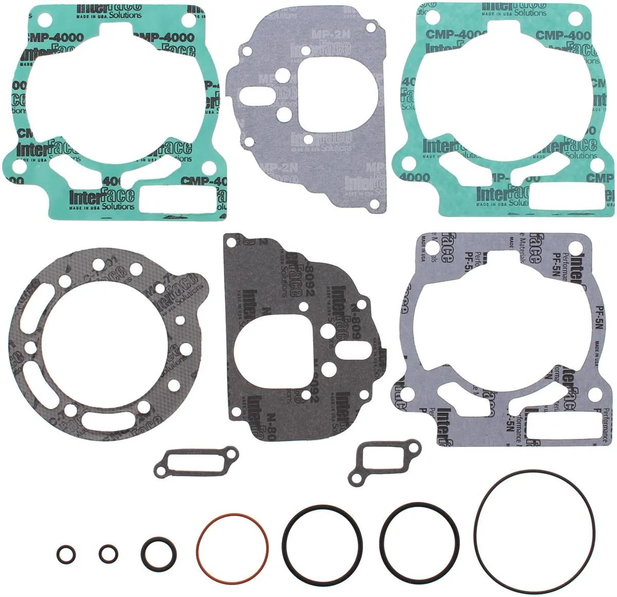 Serie Smeriglio Vertex serie guarnizioni revisione cilindro (senza paraoli) Top End per KTM 200 EXC 98-02