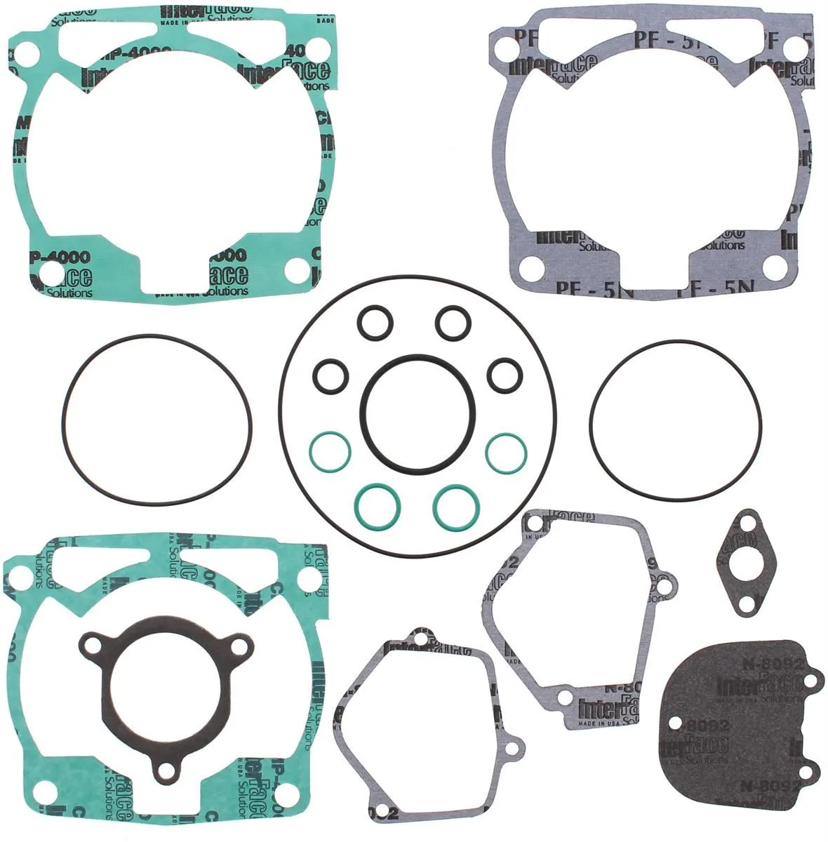 Serie Smeriglio Vertex serie guarnizioni revisione cilindro (senza paraoli) Top End per KTM 200 SX 98-99