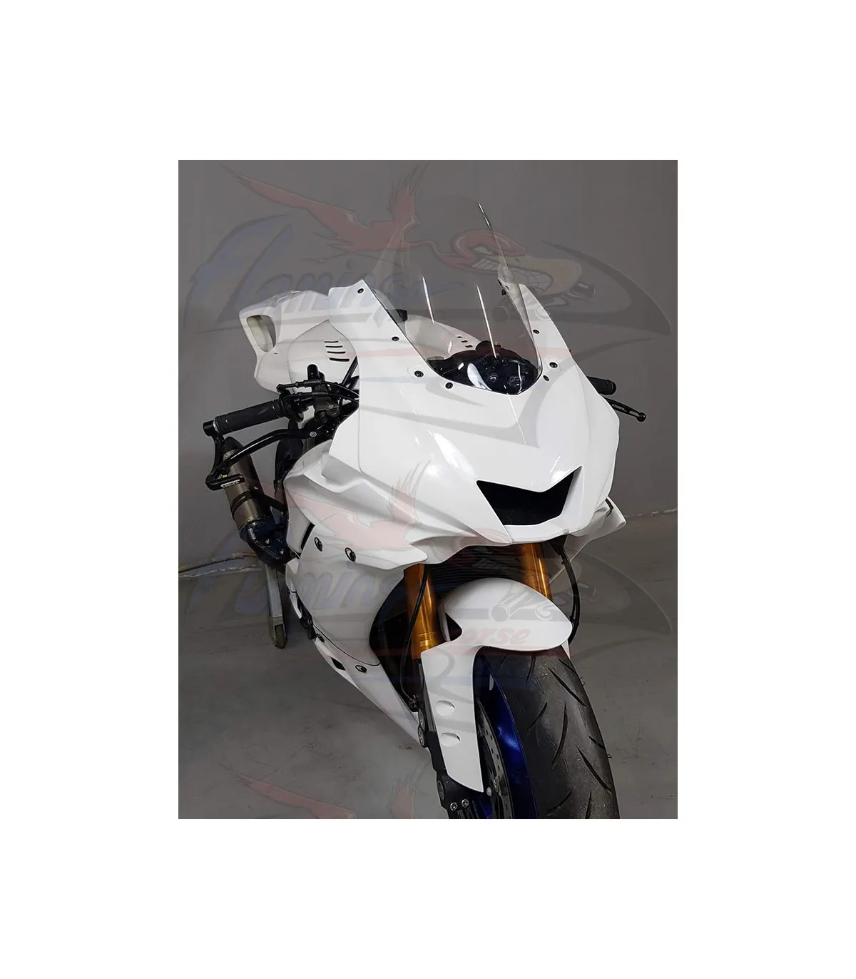 SET CARENATURA COMPLETA ANTERIORE RACING FLAMINGO PER YAMAHA R6 2017-2023