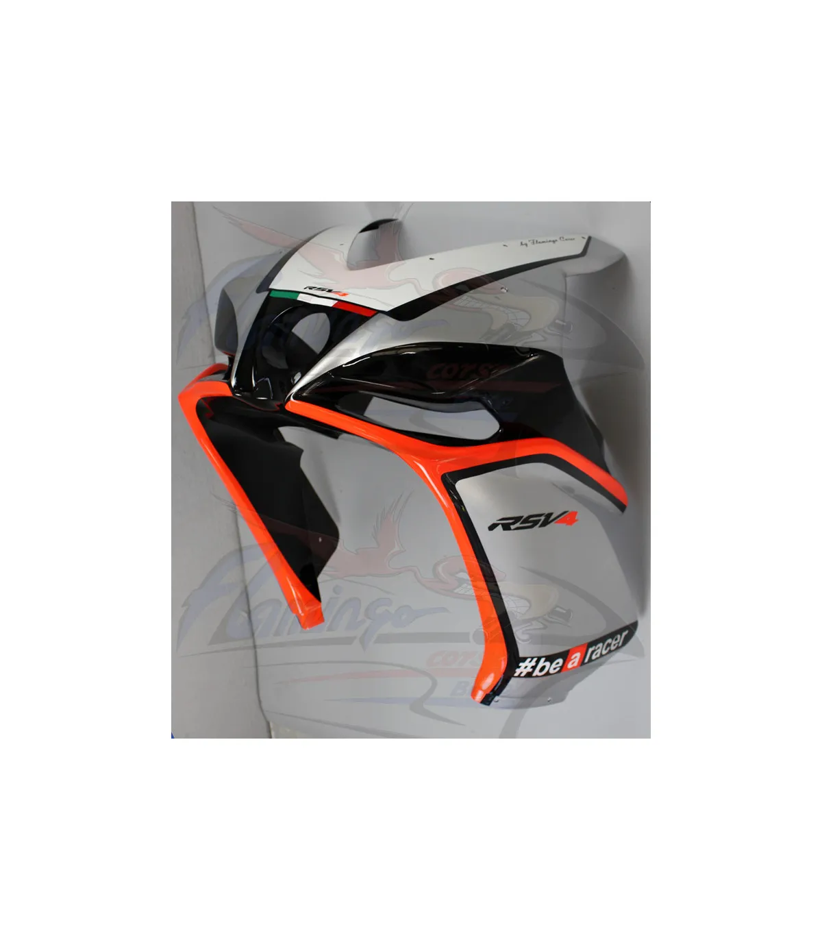 SET CARENATURA STRADALE ENDURANCE MODELLO CROMO FLAMINGO PER APRILIA RSV4 2009-2014