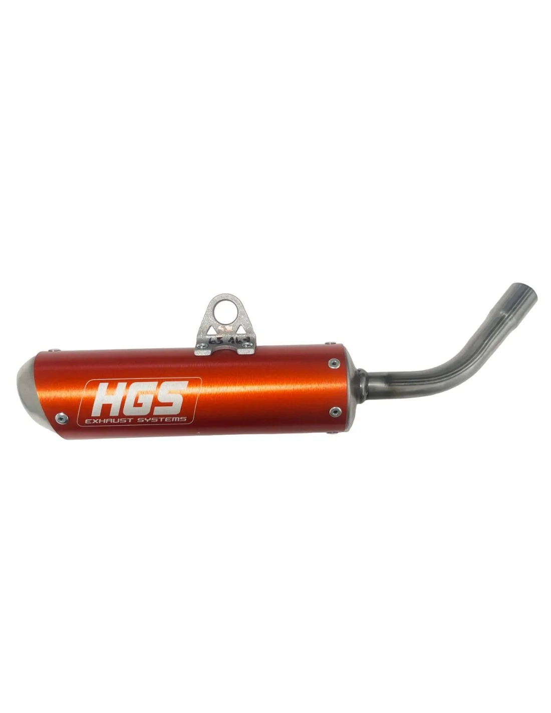 Silenziatore HGS |KTM SX 65 16-, HUSQ TC 65 16- | "arancione"