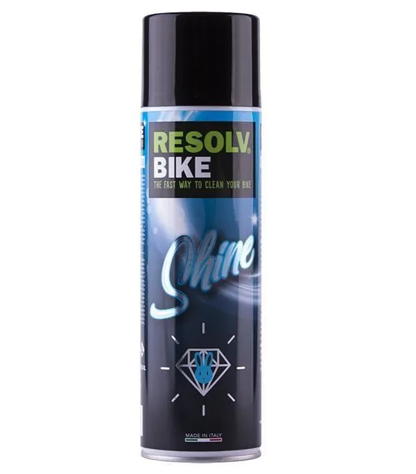 Silicone spray protettivo lucidante ResolvBike Shine da 500 ml