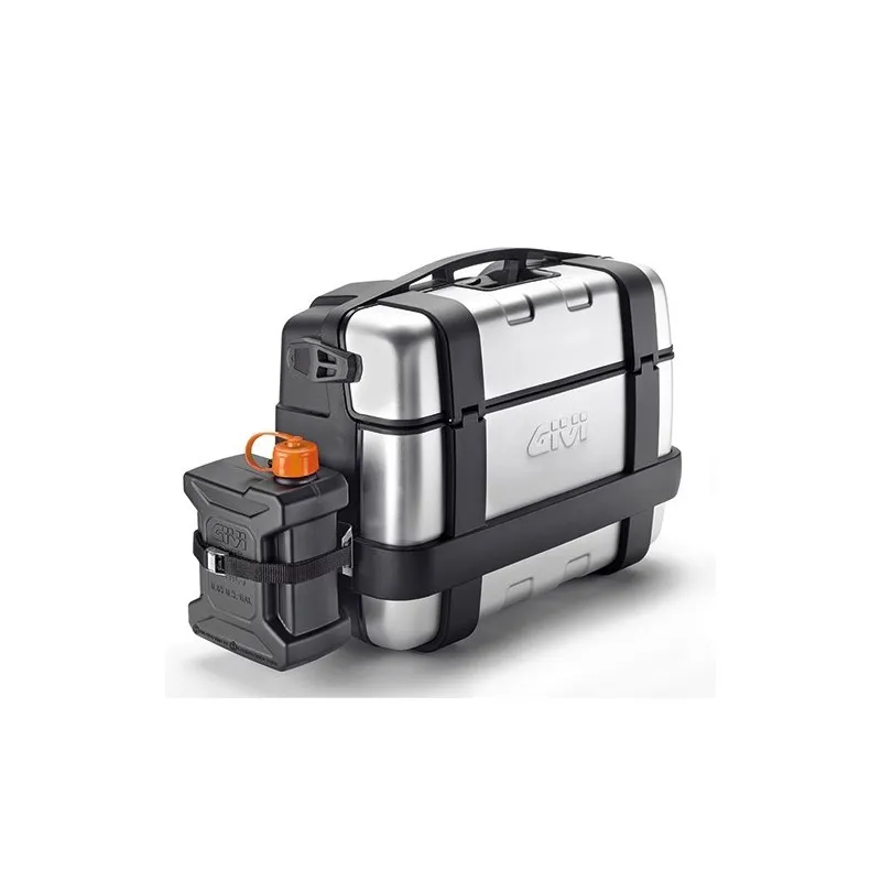 STAINLESS STEEL SUPPORT FOR MOUNTING THE GIVI TAN01 TANK ON TREKKER TRK46 AND TRK33 CASES