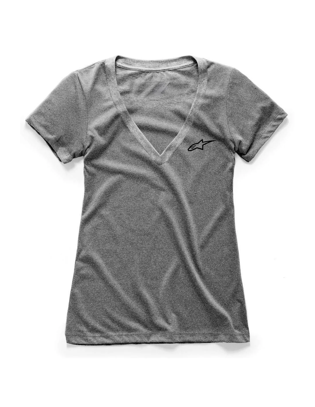 T-shirt donna Alpinestars Ageless Vneck grigia