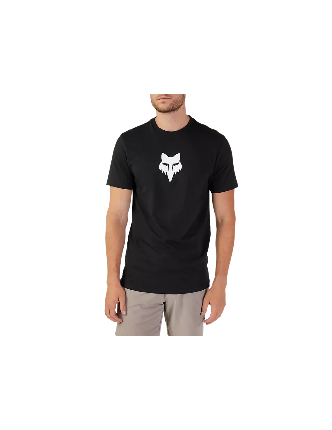 T-Shirt FOX Head Nera